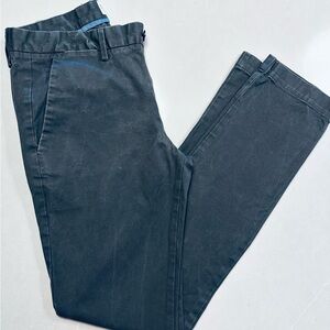 Men's Classic Gap Chino Charcoal Pants